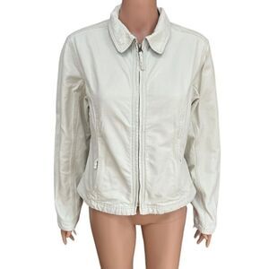 L.L. Bean full zip cotton jacket vintage size M.